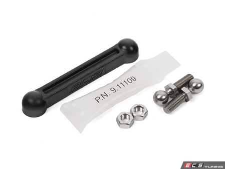 ES#5482047 - 042121la03KT - Heavy Duty Rear Headlight Leveling Sensor Rod (37146752797) - Upgrade from brittle plastic with flexible polyurethane and corrosion-resistant stainless steel ball studs, ensuring a direct, bolt-on fit that prevents sensor-destroying binding. - ECS - BMW MINI