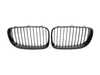 ES#2189844 - BM01-8201-B - Blackout Grille Set - Matte Black - E82/E88 - Add style and individuality to your BMW in minutes - AUTOTECKNIC - BMW