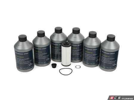 ES#5470910 - G055529A2KT5 - DSG Transmission Service Kit - Without Service Tool - Featuring Genuine OEM DSG fluid, Bremmen filter, and ECS Magnetic Drain Plug - Assembled By ECS - Audi Volkswagen