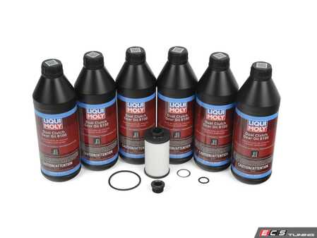 ES#5470909 - DQ250LMTS2KT - DSG Transmission Service Kit - Without Service Tool - Featuring Liqui-Moly DSG Fluid, Bremmen filter, and ECS Magnetic Drain Plug - Assembled By ECS - Audi Volkswagen