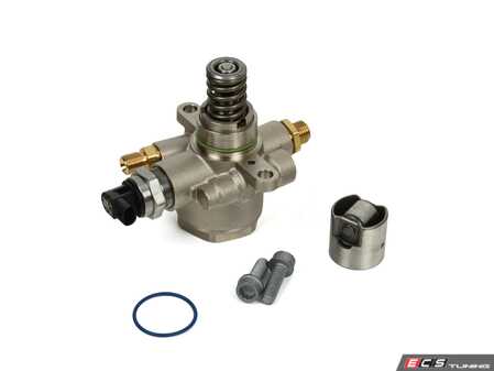 ES#4820947 - 06M127026PKT1 - High-Pressure Fuel Pump Kit  - Includes HPFP, O-ring, Cam follower, and hardware - Assembled By ECS - Audi