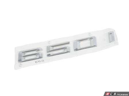 ES#79365 - 51147196551 - Model Emblem - 650I - Genuine BMW - BMW