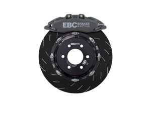 ES#5482810 - BBK069R-1F - Balanced Front Big Brake Kit - Grey - 355x32mm Rotor - Featuring 6-piston front calipers, fully floating two-piece rotors, BlueStuff pads, braided lines and required fluid and hardware. - EBC - MINI
