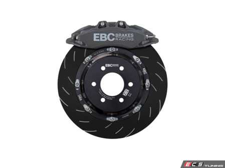 ES#5482810 - BBK069R-1F - Balanced Front Big Brake Kit - Grey - 355x32mm Rotor - Featuring 6-piston front calipers, fully floating two-piece rotors, BlueStuff pads, braided lines and required fluid and hardware. - EBC - MINI