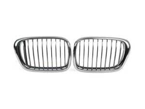 ES#5481909 - 51132497261KT - Kidney Grille - Left And Right - If you are looking to give your BMW a sharper, more menacing attitude, swapping out the front grilles is the single most impactful visual upgrade you can make. - Genuine BMW - BMW