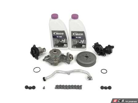 ES#5435143 - 06M121013G2KT - Ultimate Water Pump Kit  - Keep your cooling system running properly - Assembled By ECS - Audi