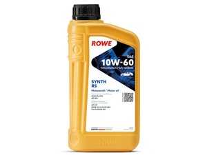 ES#5374069 - 20070-0010-99 - Hightec SYNTH RS SAE 10W-60 - 1 Liter - High-performance engine oil with an optimal viscosity produced using fully synthetic polyalpha-olefins (PAO). - ROWE - BMW