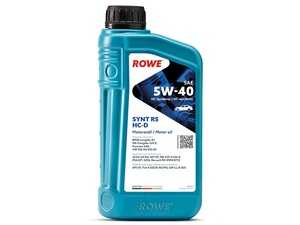 ES#5374167 - 20163-0010-99 - Hightec SYNTH RS HC-D SAE 5W-40 - 1 Liter - High-performance engine oil produced using HC synthetic oils with a wide area of application. - ROWE - Audi BMW Volkswagen Mercedes Benz MINI Porsche