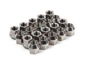 ES#4318346 - LS14.1.25 - Titanium Conical Seat Lug Nut Set - Open Ended - 20 Pieces - Corrosion Resistant, Increased Strength, and Weight Savings - Rennline - BMW