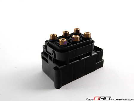 ES#390837 - 4F0616013 - Solenoid Valve Unit For Air Suspension - For vehicles with self-leveling suspension - Genuine Volkswagen Audi - Audi