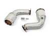 ES#3698715 - SSXAU815 - 3" Large Bore Downpipes  - Featuring HJS 200cpsi High Flow Cats - Fits with OE and Milltek cat-back systems. - Milltek Sport - Audi