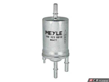 ES#2568598 - 1K0201051C - Fuel Filter   - With 6.6 bar internal pressure regulator - Meyle - Audi Volkswagen