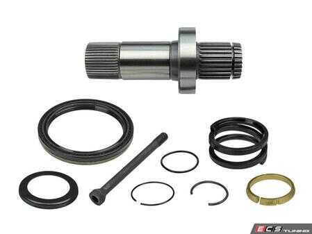 ES#4326894 - 0A5409343 - Differential Stub Axle Shaft - Restore solid power transfer to your front wheels and fix stripped differential splines. - Meyle - Volkswagen