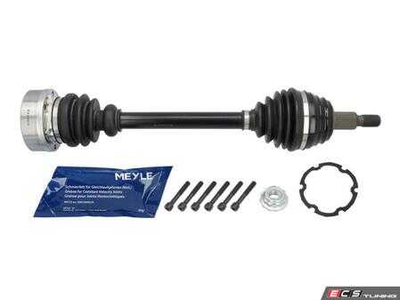 ES#4328460 - 1J0407451AX - Left Front Axle Shaft - Restore smooth power delivery and eliminate heavy clicking or vibration on your manual transmission VW - Meyle - Volkswagen