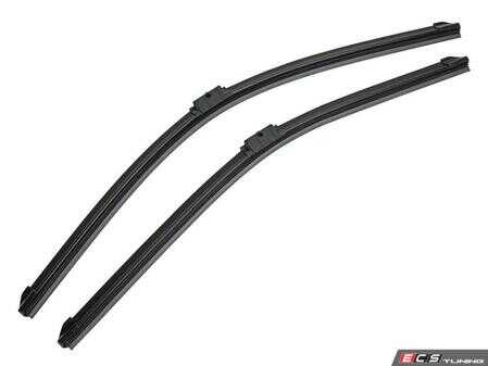 ES#4328504 - 1J0998002 - Front Windshield Wiper Blade Set (Conventional Frame) - Restore crystal-clear visibility and eliminate wiper chatter on your early-model Mk4. - Meyle - Volkswagen