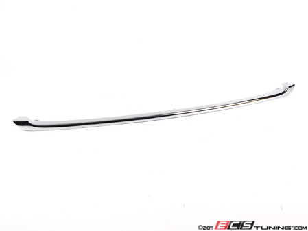 ES#74841 - 51117195418 - Lower Grille Trim Section - Chrome - Attaches to the front hood grille lower portion. For MINI with sport Aero bumper ( S7ARA ). - Genuine MINI - MINI