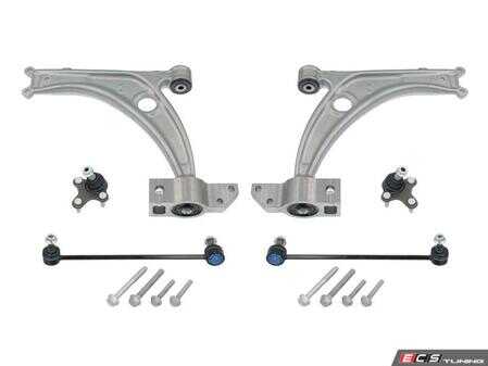ES#5444836 - 1160500338/HD - Complete High Durability Front Control Arm Kit - Keep your suspension in top shape - Includes all front control arms, ball joints, and hardware - Meyle HD - Volkswagen