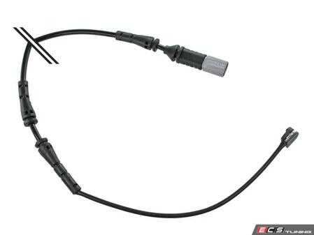 ES#5456669 - 3145270020 - Brake Wear Sensor, Front - Utilizes a high-conductivity loop that breaks once the pad thickness reaches a critical minimum, triggering the dashboard warning. - Meyle - BMW