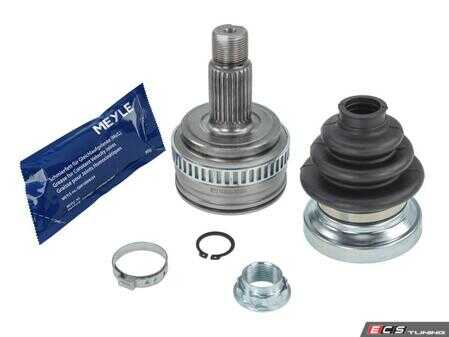 ES#5480862 - 314 498 0014 - CV Joint Kit - Rear Outer - Restore factory-smooth power delivery to your European driving machine with this premium replacement outer CV joint kit from Meyle. - Meyle - BMW