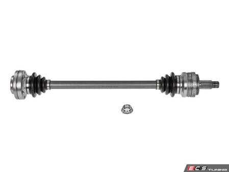 ES#5480863 - 314 498 0023 - Drive Shaft - Rear Right - This complete axle assembly from Meyle eliminates annoying driveline vibrations and ensures reliable torque transfer to the rear wheels. - Meyle - Audi BMW Volkswagen Mercedes Benz MINI Porsche