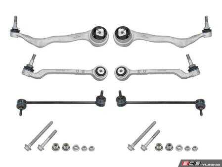 ES#5481722 - 3160500137HD - Front Control Arm Kit - Restore precise handling and factory-fresh steering response to your BMW with this premium front suspension control arm kit from Meyle. - Meyle HD - BMW