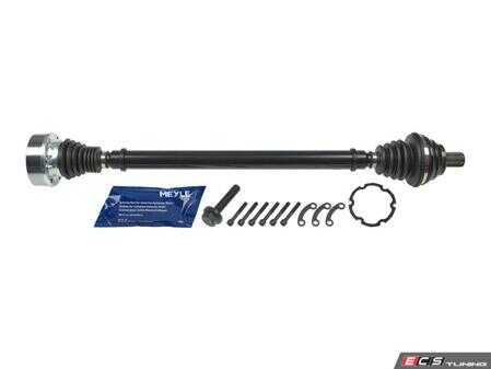 ES#5482107 - 5Q0407272FF - Complete Axle Assembly - Right - Includes inner and outer CV joints - Meyle - Volkswagen