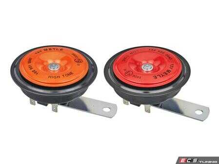 ES#5482139 - 1009510008 - Signal Horns - Restore the crisp, authoritative warning signal your vehicle had when it rolled off the assembly line with this premium replacement horn from Meyle. - Meyle - BMW
