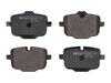 ES#5482218 - 0252470318 - Brake Pad Set - Rear - Restore that factory-fresh stopping confidence with a premium replacement rear brake pad set from Meyle. - Meyle - BMW