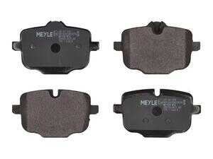 ES#5482218 - 0252470318 - Brake Pad Set - Rear - Restore that factory-fresh stopping confidence with a premium replacement rear brake pad set from Meyle. - Meyle - BMW