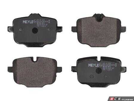 ES#5482218 - 0252470318 - Brake Pad Set - Rear - Restore that factory-fresh stopping confidence with a premium replacement rear brake pad set from Meyle. - Meyle - BMW