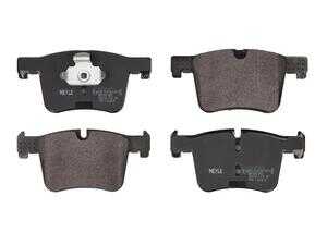 ES#5482256 - 252519919 - Brake Pad Set - Front - Restore original stopping performance and eliminate annoying brake squeal with this premium replacement front brake pad set from Meyle. - Meyle - BMW