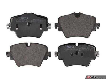ES#5482262 - 252561718 - Brake Pad Set - Front - When your brake wear indicator lights up, look no further than the Meyle Original Front Brake Pad Set. - Meyle - BMW