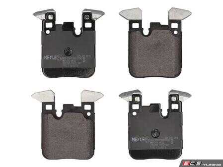 ES#5482274 - 252502916 - Brake Pad Set - Rear - Restore the factory braking performance and confidence in your European machine with the MEYLE-ORIGINAL Rear Brake Pad Set. - Meyle - BMW