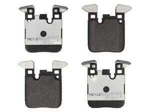 ES#5482284 - 0252502916PD - Premium Brake Pad Set - Rear - Upgrade your vehicle's stopping power and eliminate annoying brake squeal with the Meyle-PD Advanced Performance Brake Pad Set. - Meyle - BMW