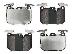 ES#5482304 - 0252502817PD - Premium Brake Pad Set - Front - Upgrade your Euro's stopping performance while eliminating annoying brake noise and excessive dust with the Meyle-PD Premium Brake Pad Set. - Meyle - BMW