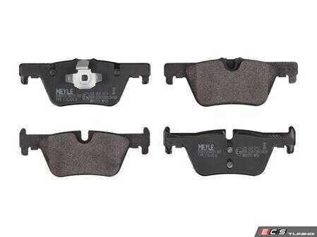 ES#5482319 - 252530717 - Brake Pad Set - Rear - When it comes to restoring original stopping power and pedal feel, look no further than this replacement Rear Brake Pad Set from Meyle. - Meyle - BMW