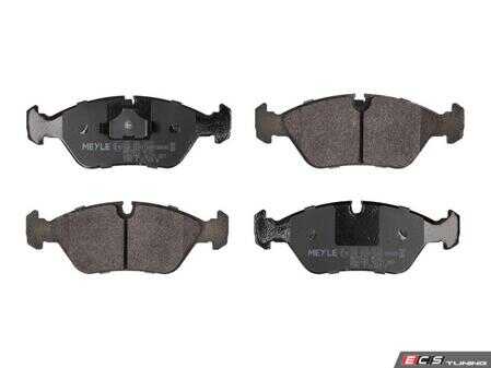 ES#5482320 - 3266230043 - Front Brake Pad Set - When its time to refresh your front brakes, the Meyle True OE Front Brake Pad Set delivers the exact pedal feel, quiet operation, and reliable stopping power your vehicle had when it rolled off the assembly line. - Meyle - BMW