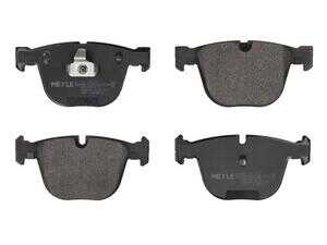 ES#5482333 - 252373017 - Brake Pad Set - Rear - Don't let worn-out friction material compromise your ultimate driving machine's safety and performanceupgrade back to original equipment standards with Meyle. - Meyle - BMW