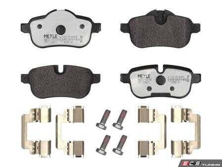 ES#5482352 - 0252455918PD - Rear Brake Pad Set - Your brakes deserve an upgrade that delivers both performance and peace of mind - Meyle - BMW