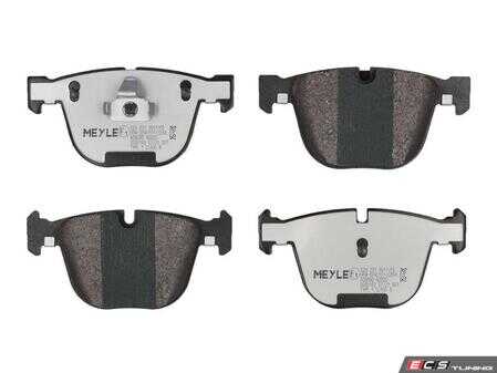 ES#5482357 - 0252373017PD - Premium Brake Pad Set - Rear - Upgrade your European vehicle's braking performance with the MEYLE-PD Premium Rear Brake Pad Set. - Meyle - BMW