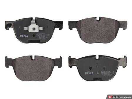ES#5482358 - 252417019 - Brake Pad Set - Front - Restore the crisp, responsive stopping power your European enthusiast vehicle deserves with the Meyle Original Series Front Brake Pad Set. - Meyle - BMW