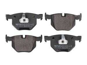 ES#5482361 - 252128217 - Brake Pad Set - Rear - Restore your stopping power and confidence behind the wheel with this Premium Rear Brake Pad Set from Meyle. - Meyle - BMW