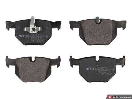 ES#5482376 - 252355017 - Brake Pad Set - Rear - The Meyle Original Brake Pad Set is the premium stock-replacement for drivers who demand factory-level performance and uncompromised safety. - Meyle - BMW