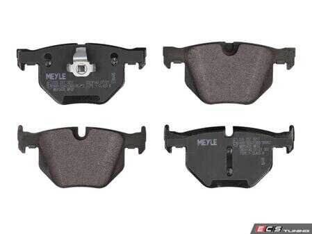 ES#5482402 - 252373217 - Brake Pad Set - Rear - The Meyle Original Brake Pad Set is the premium stock-replacement for drivers who demand factory-level performance and uncompromised safety. - Meyle - BMW
