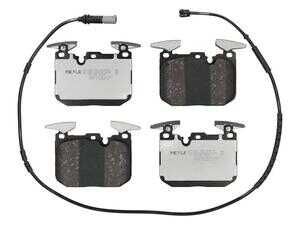 ES#5482429 - 0252502818PD - Premium Brake Pad Set - Front - Upgrade your stopping power and keep your wheels cleaner with this Meyle PD Front Brake Pad Set. - Meyle - BMW