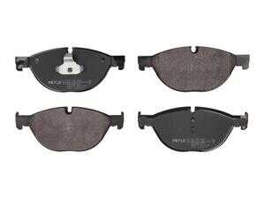 ES#5482432 - 252504519 - Brake Pad Set - Front - This Meyle Front Brake Pad Set is the solution for drivers seeking an exact-fit replacement that doesn't compromise on comfort or safety. - Meyle - BMW