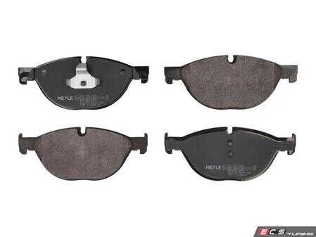 ES#5482432 - 252504519 - Brake Pad Set - Front - This Meyle Front Brake Pad Set is the solution for drivers seeking an exact-fit replacement that doesn't compromise on comfort or safety. - Meyle - BMW