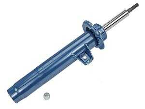 ES#5482434 - 3266230054 - Front Left Shock Absorber - Over time, factory dampening degrades, leading to excessive body roll, nose-diving under braking, and an overall loose feeling in the steering wheel. - Meyle - BMW