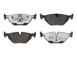 ES#5482465 - 0252193417PD - Premium Brake Pad Set - Rear - Restore that factory fresh stopping power with this premium brake pad set from Meyle. - Meyle - BMW
