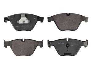 ES#5482477 - 252468820 - Brake Pad Set - Front - Designed as a direct-fit replacement for your worn-out factory pads, this complete Meyle set eliminates the guesswork from your next brake service. - Meyle - BMW
